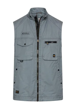 camel active - Outdoor Weste mit Innentaschen stormy blue - Gr. - XL
