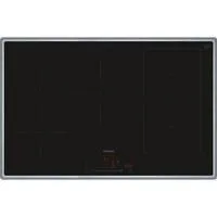ED845HWB1E iQ500, Autarkes Kochfeld schwarz/edelstahl, 80 cm, Home Connect
