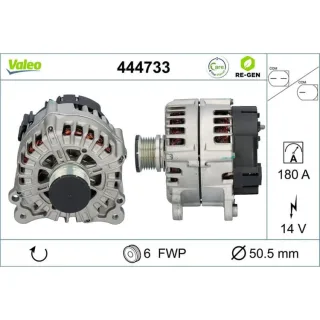 Valeo Lichtmaschine 180A Audi A4 A5 Q5 2,0 444733