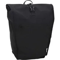 vidaXL Fahrradsattel Fahrradtasche Schwarz 34 x 16 x 59 cm Polyester (1-tlg)