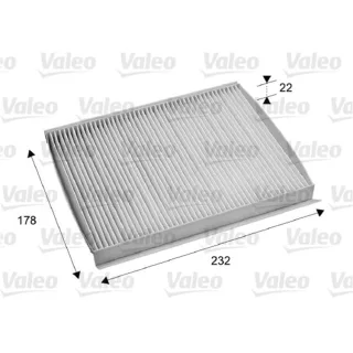 Valeo Innenraumfilter Fiat Bravo 2 Stilo 192 Lancia Delta 3