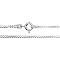 OSTSEE-SCHMUCK Silberkette Ostsee-Schmuck Kette Panzer 1,6 mm Kette Panzer 1,6 mm (1-tlg)