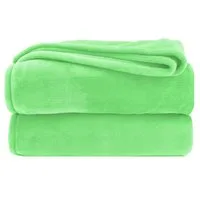 Wohndecke Premium Super Soft Flanell Kuscheldecke Sofadecke, heimtexland, super weich und flauschig, Allergiker geeignet, atmungsaktiv