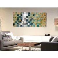 Casablanca by Gilde Holzbild Yesil rechteckig, (1 St)