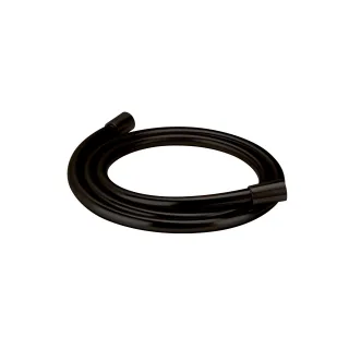 Herzbach deep black kunststoff brauseschlauch 150 sz, Schwarz matt, 23.935300.1.12 23.935300.1.12