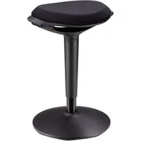 CARO-Möbel Sitzhocker ASTORIA, Bürohocker ASTORIA ergonomisch drehbar