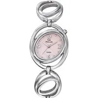 Girl Only Quarzuhr Girl Only GO Damen Armbanduhr, (Analoguhr), Damenuhr GO Silber, klein (ca. 27mm) Metallarmband, Fashion-Style