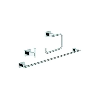 Grohe Essentials Cube 3 in 1 Bad-Set 40777001 chrom