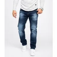 Rock Creek Regular-fit-Jeans Herren Jeans Stonewashed Denim RC-3103