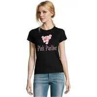 Blondie & Brownie T-Shirt Damen Pink Panther Rosarote Inspector Comic Cartoon