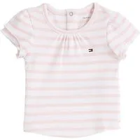 Tommy Hilfiger T-Shirt STRIPED RIB TEE SS mit Streifenmuster