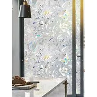 HomeBella Fensterfolie blickdicht selbsthaftend Sichtschutzfolie ohne Kleber