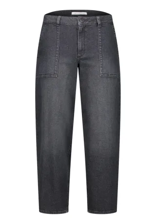 Betty & Co - Baggy-Jeans Black Denim - Gr. - 36