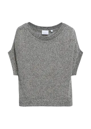 comma - Strickpullover beige/grau - Gr. - XS