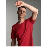 Trigema T-Shirt TRIGEMA V-Shirt DELUXE (1-tlg)