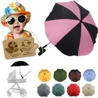 BambiniWelt by Rafael K. Kinderwagen-Sonnenschutzhülle Sonnenschirm Sonnenschutz für Kinderwagen Buggy Jogger universal UV50+, UV 50+ Schutz