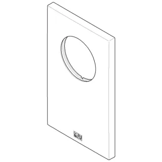 Dornbracht Abdeckplatte für UP-EHM 091102257-00 chrom