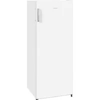 exquisit Gefrierschrank GS231-NF-H-010E weiss, 143,4 cm hoch, 56 cm breit, 4*-Gefrierschrank No Frost mit LED-Anzeige & praktischem Griff