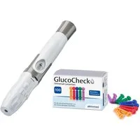 GlucoCheck Stechhilfe GlucoCheck Stechhilfe + 100 Universal-Lanzetten