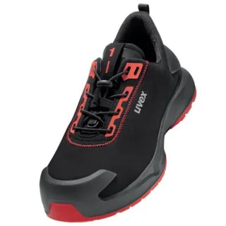 uvex 1 x-craft Sicherheitsschuh Halbschuhe S3L, schwarz/rot schwarz/rot 48 - 6803348
