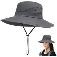 MOPUEA Sonnenhut Bucket Sonnenhut Faltbarer Sonnenhut UV Schutz Sommerhut (1-St) breiter Rand Outdoor Wander Angler und Strandhut