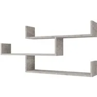 MIRJAN24 Wandregal Trio 003, 119x18x55 cm, mit Haken zum Aufhängen