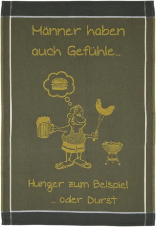 Geschirrtuch MÄNNER HABEN AUCH
