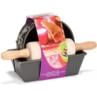 patisse Backform 02914, Profi Kinder Backset 3-teilig, Ideales Backset für kleine BäckerInnen