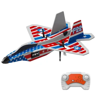 KFPLAN KF804 F22 Fighter Jet 230mm Wingspan 2.4G 2CH MPP Built-in Gyro RC Airplane Fixed Wing Glider RTF