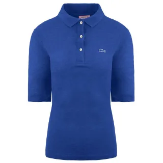 Lacoste Logo Damen Blau Poloshirt