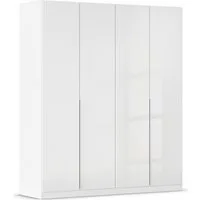 OTTO home Drehtürenschrank Kleiderschrank Schrank Garderobe AGORDO Schlafzimmer (in zwei Griff-Farben, Breiten 91-405 cm, Dekor- oder Hochglanzfront) durchdachte Innenausstattung, in 8 Breiten und 2 Höhen MADE IN GERMANY