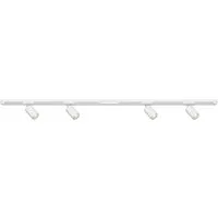 Briloner Leuchten Schienensystem-Sets RAIL, ohne Leuchtmittel, Schienensystem Rail 1,5 m Weiß max. 9W Decke Wohnzimmer Büro Küche