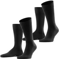 FALKE Socken Happy 2-Pack Socken (2-Paar) Set aus 2 Paar Baumwollstrümpfen