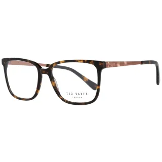 Ted Baker Rectangle Womens Dunkle Schildkröte Brillenfassungen