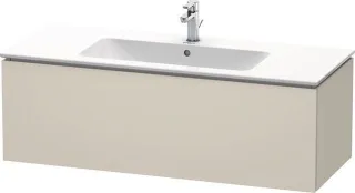 Duravit L-Cube Waschtischunterbau wandhängend Taupe Supermatt 1220x481x400 mm - LC614308383 LC614308383