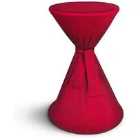 Bestlivings Stehtischhusse Tischhusse Ø60 cm x 145 cm, Bistro Stehtischhusse Stretch Stehtisch Husse