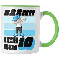 Trendation Tasse Trendation - 10 Geburtstag Junge Jungen Geschenke Tasse 10er Geburtsta