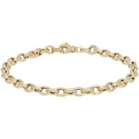 Firetti Armkette Schmuck Geschenk Gold 585 Armschmuck Armkette Anker ca. 4,3 mm breit