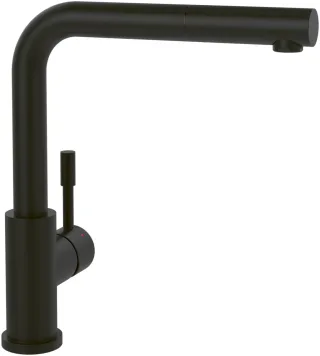 Villeroy & Boch Küchenarmatur Steel Shower Window 45x275mm aus Edelstahl Matt Black 96990106