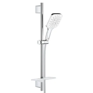 Grohe Vitalio SmartActive 130 Cube Brauseset 26596000, 3 Strahlarten, chrom