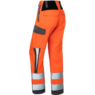 KÜBLER PROTECTIQ HIGH VIS Damenhose arc1 PSA 3 warnorange/anthrazit 52 - 2493 8345-3797-52