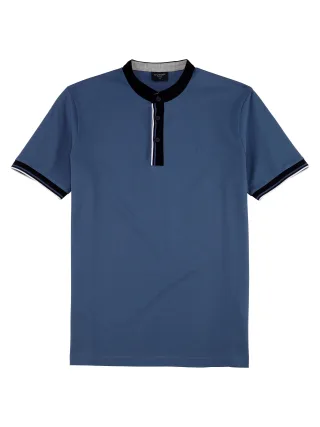 OLYMP - OLYMP Casual Wirk rauchblau - Gr. - L