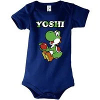 Youth Designz Kurzarmbody Baby Body Strampler Yoshi mit niedlichem Frontprint