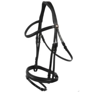 Hans Melzer Horse Equipment Hans Melzer Trense Bad Harzburg schwarz/silber