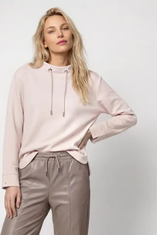 monari - Sweatshirt mit Stehkragen rosewater - Gr. - 36