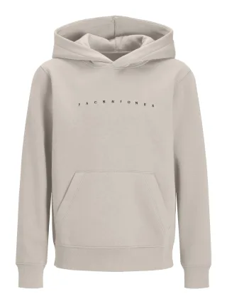 JACK&JONES - JJESTAR JJ SWEAT HOOD NOOS JNR Moonbeam - Gr. - 140