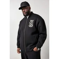 STHUGE Funktionsjacke Collegejacke Scuba Zipper Blouson bis 8 XL