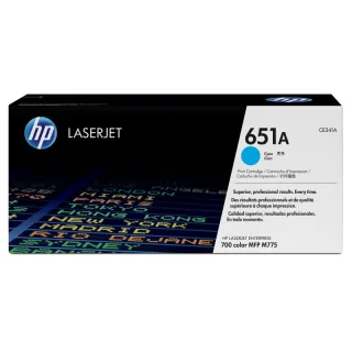 Original CE341A HP 651A LJ MFP Cartridge cyan