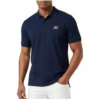 Jack & Jones Poloshirt RISE INFINITY POLO Kurzarm Hemd aus Bauwolle Polohemd mit Print T-Shirt mit Kragen