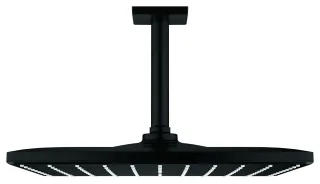 GROHE Kopfbrauseset Rainshower 310 Mono Cube, 26566 DA 142mm 1 Strahl 7,5l matt black, 265662430 265662430
